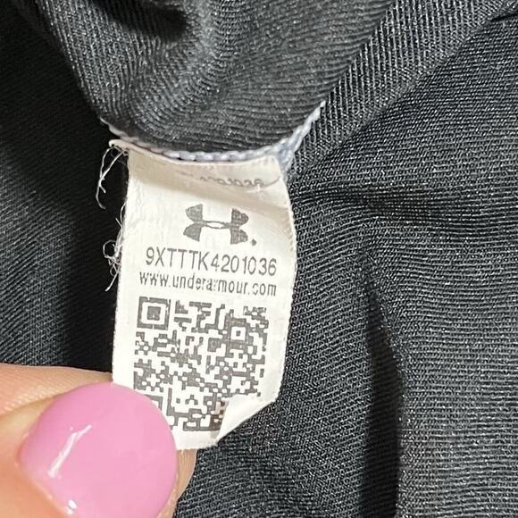 Under Armour HeatGear Compression T-Shirt Size M Black Athletic Gym Men's - Picture 6 of 6